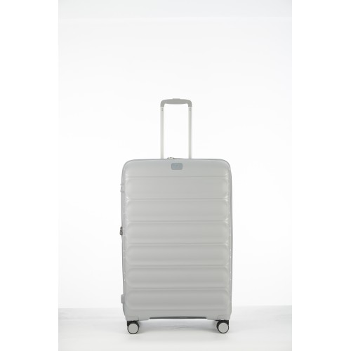 Βαλίτσα Μεγάλη Σκληρή Επεκτεινόμενη Verage V24061 Spinner 77cm Light Grey
