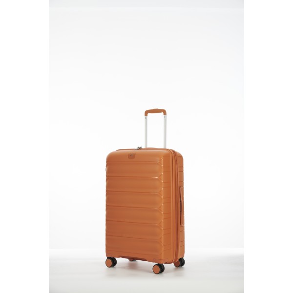 Βαλίτσα Μεσαία Σκληρή Επεκτεινόμενη Verage V24061-M Spinner 67cm Orange
