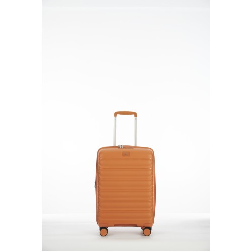 Βαλίτσα Καμπίνας Σκληρή Επεκτεινόμενη Verage V24061-S Spinner 55cm Orange