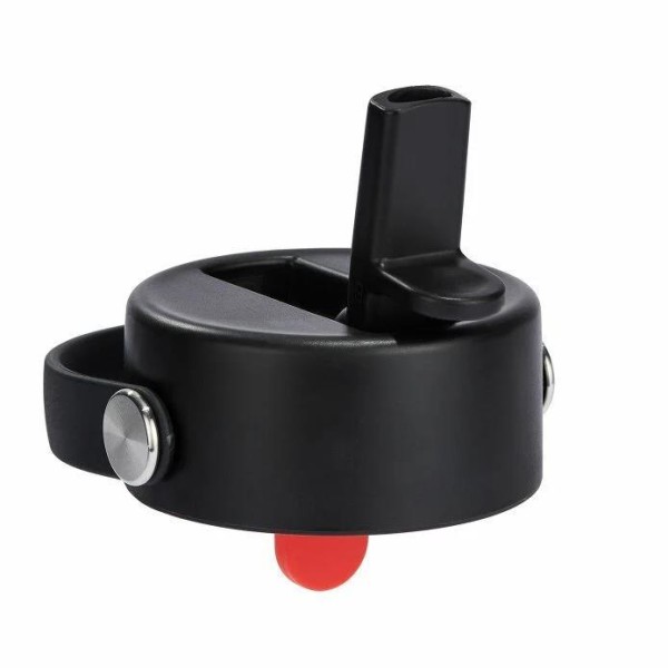 Hydro Flask Wide Flex Straw Μπουκάλι Θερμός Ανοξείδωτο 1Lt Black ΑΞΕΣΟΥΑΡ