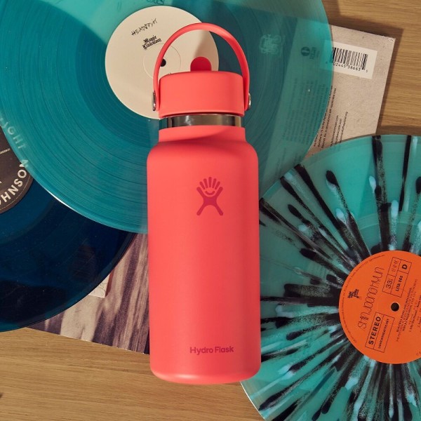 Hydro Flask Wide Flex Straw Μπουκάλι Θερμός Ανοξείδωτο 946ml Μαύρο Hydro Flask Wide Flex Straw Μπουκάλι Θερμός Ανοξείδωτο 946ml Μαύρο