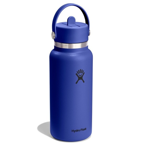 Hydro Flask Wide Flex Straw Μπουκάλι Θερμός Ανοξείδωτο 946ml Capri Blue Hydro Flask Wide Flex Straw Μπουκάλι Θερμός Ανοξείδωτο 946ml Capri Blue