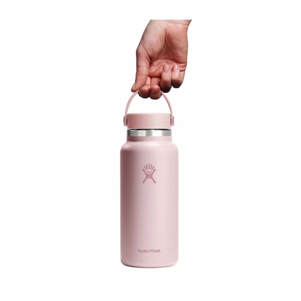 Hydro Flask Wide Flex  Μπουκάλι Θερμός Ανοξείδωτο 946ml Black