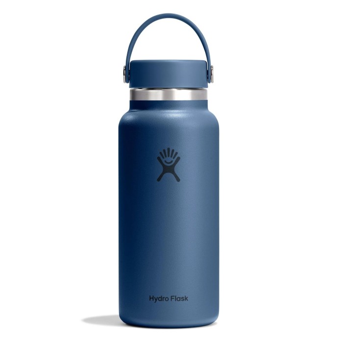 Hydro Flask Wide Flex  Μπουκάλι Θερμός Ανοξείδωτο 946ml Harbor Blue
