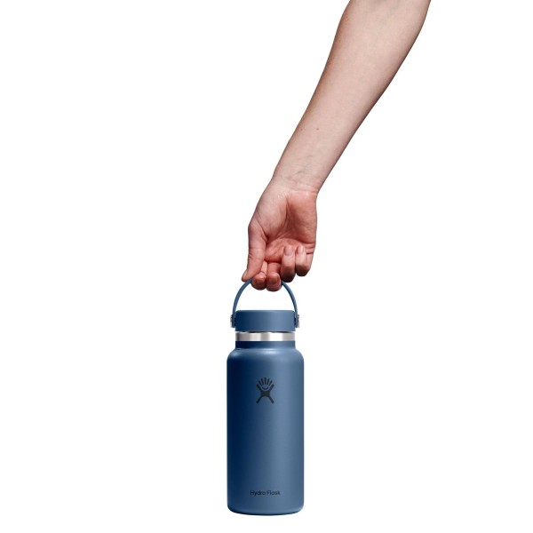 Hydro Flask Wide Flex  Μπουκάλι Θερμός Ανοξείδωτο 946ml Harbor Blue