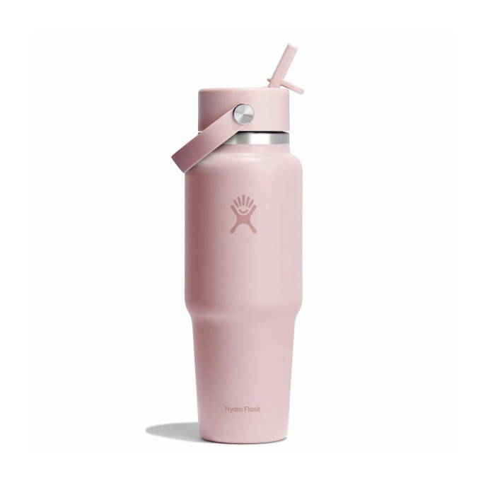 Hydro Flask Wide Flex Travel Straw Μπουκάλι Θερμός Ανοξείδωτο 1L Trillium Hydro Flask Wide Flex Travel Straw Μπουκάλι Θερμός Ανοξείδωτο 1L Trillium