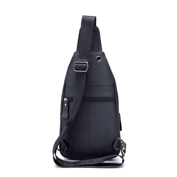 Διαγώνιο Δερμάτινο Τσαντάκι Bull Captain XB121 Μαύρο ΤΣΑΝΤΕΣ & ΠΟΡΤΟΦΟΛΙΑ