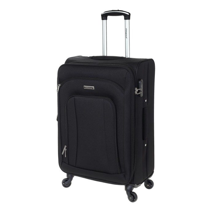 Βαλίτσα Μεσαία Μαλακή Diplomat ZC444-61 Exp Medium Μαύρο ΒΑΛΙΤΣΕΣ & ΣΑΚΟΙ ΤΑΞΙΔΙΟΥ