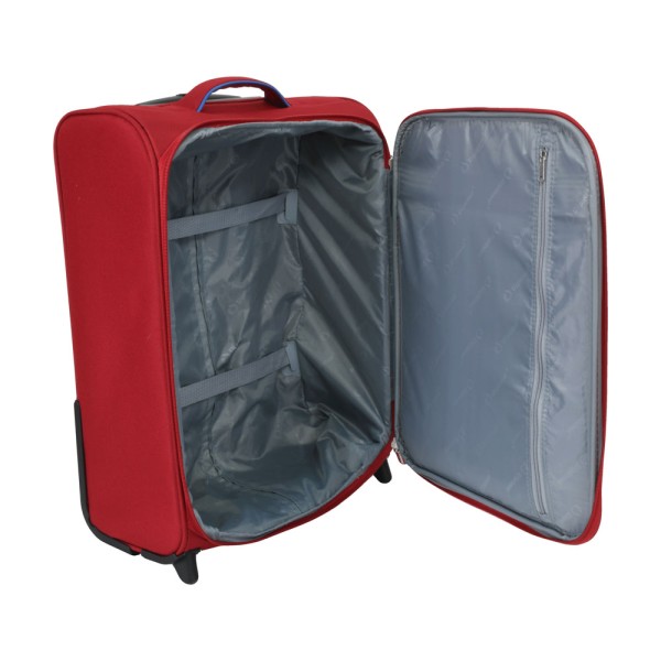 Βαλίτσα Καμπίνας Μαλακή Diplomat ZC600-55 Κόκκινο