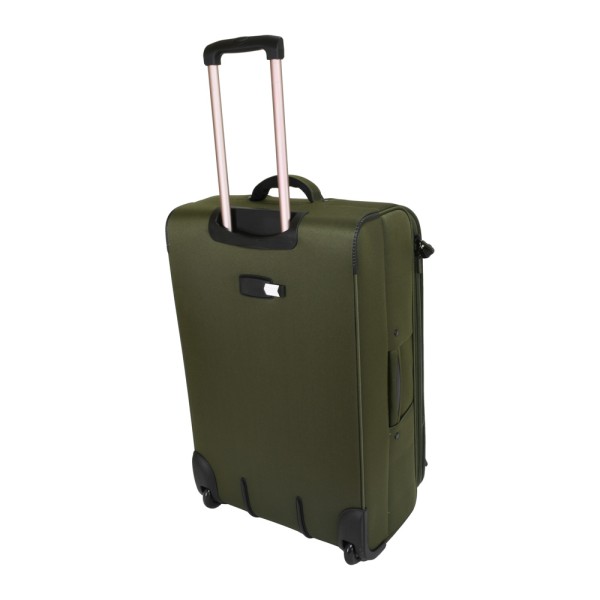 Βαλίτσα Μεσαία Μαλακή Diplomat ZC6100-61 Exp Medium Πράσινο ΒΑΛΙΤΣΕΣ & ΣΑΚΟΙ ΤΑΞΙΔΙΟΥ