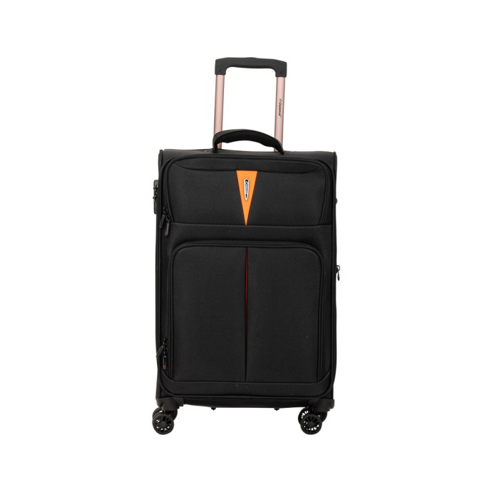 Βαλίτσα Μεσαία Μαλακή Επεκτεινόμενη Diplomat ZC6101-61 Medium Μαύρο