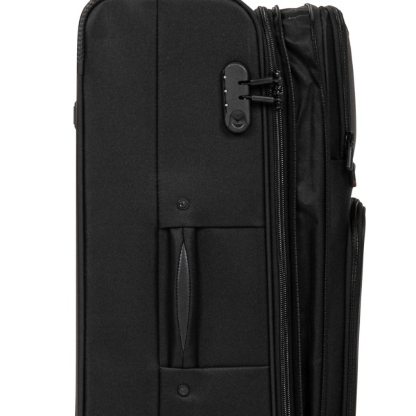 Βαλίτσα Μεσαία Μαλακή Επεκτεινόμενη Diplomat ZC6101-61 Medium Μαύρο