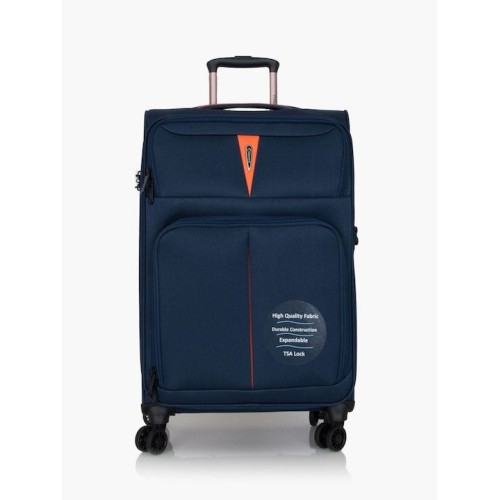 Βαλίτσα Μεσαία Μαλακή Diplomat ZC6101-61 69cm  Exp Μπλε