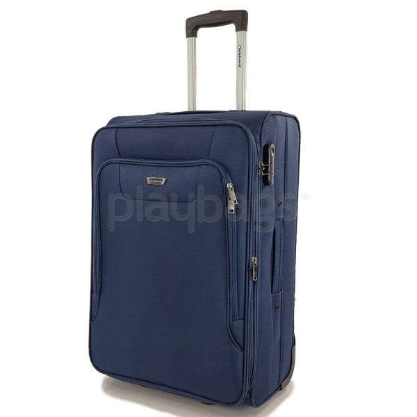 Βαλίτσα Μεγάλη Μαλακή Diplomat ZC980-71 Exp Large Μπλε ΒΑΛΙΤΣΕΣ & ΣΑΚΟΙ ΤΑΞΙΔΙΟΥ
