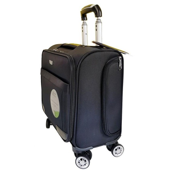 Επαγγελματική Τσάντα Pilot με 4 Ρόδες Diplomat ZC998-41 Μαύρο