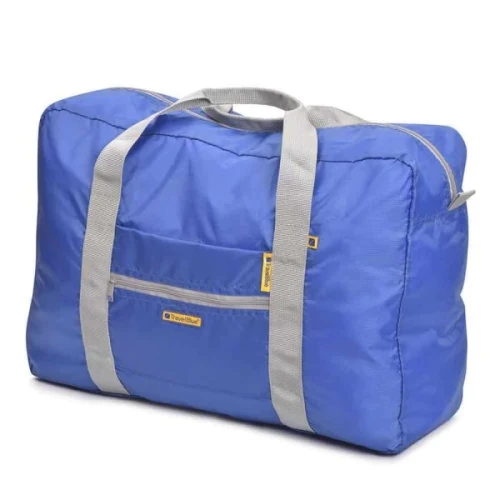 Σακβουαγιάζ -Καμπίνας Travel Blue Αναδιπλούμενο 066-BLU 49cm Blue