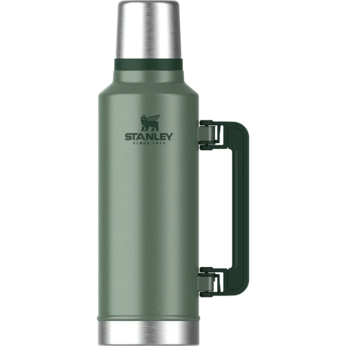Stanley The Legendary Classic Bottle Παγούρι Θερμός Ανοξείδωτο BPA Free 1.9lt Hammertone Green