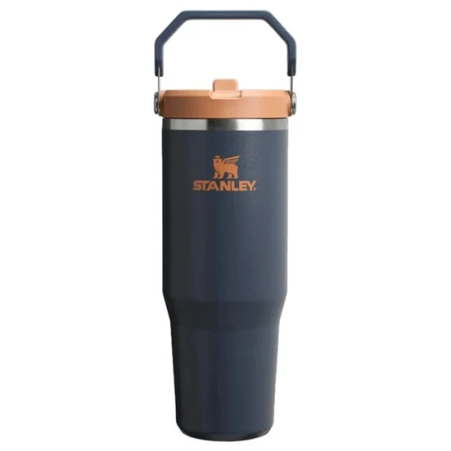 Stanley Iceflow Flip Straw Ποτήρι Θερμός Ανοξείδωτο BPA Free 890ml με Καλαμάκι Twilight