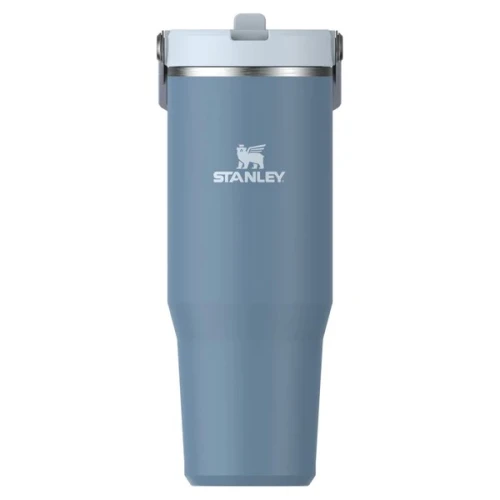 Stanley Iceflow Flip Straw Ποτήρι Θερμός Ανοξείδωτο BPA Free 890ml με Καλαμάκι Indigo