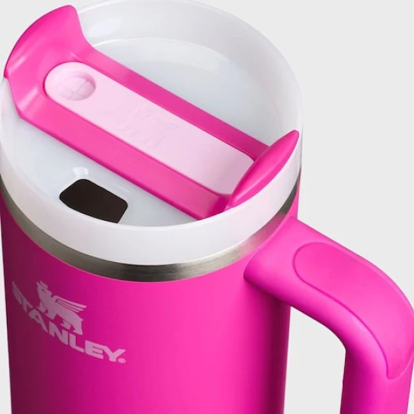 Stanley Quencher H2.O Flow State Tumbler Ποτήρι Θερμός με Καλαμάκι 0.89L 30oz Violet Blossom