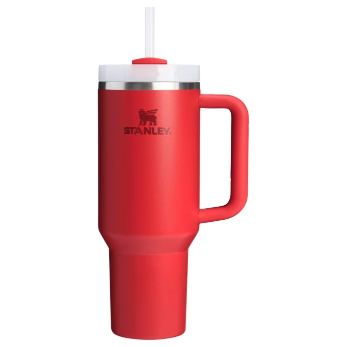 Stanley Quencher H2.O Flow State Tumbler Ποτήρι Θερμός με Καλαμάκι 1.18L Chili Red