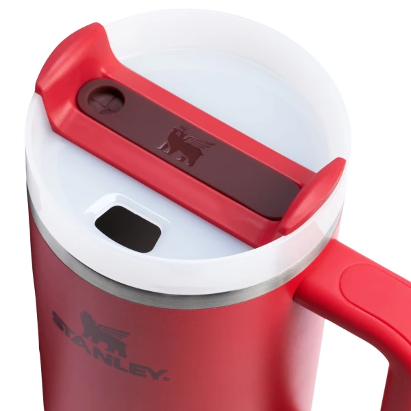 Stanley Quencher H2.O Flow State Tumbler Ποτήρι Θερμός με Καλαμάκι 1.18L Chili Red