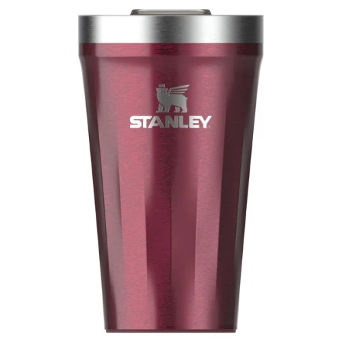 Stanley The Textured Everyday Tumbler 470 ml Ποτήρι θερμός Garnet Shine
