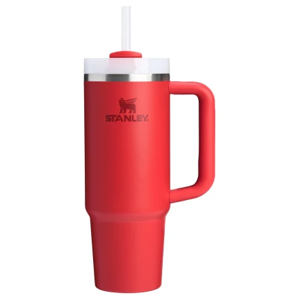 Stanley Quencher H2.O Flow State Tumbler Ποτήρι Θερμός με Καλαμάκι 0.89L Chili Red