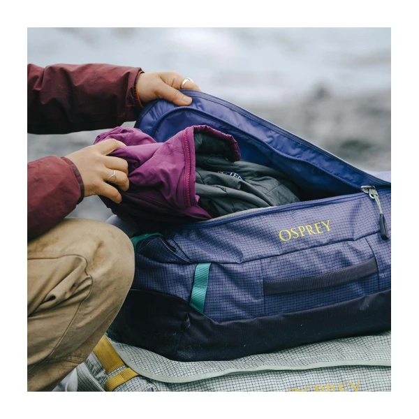 Σακίδιο Πλάτης Osprey Transporter Duffel 40 Raven Black Σακίδιο Πλάτης Osprey Transporter Duffel 40 Raven Black