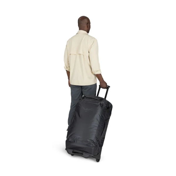 Τροχήλατος Σάκος Ταξιδίου Osprey Transporter Wheeled Duffel 90 Lt Raven Black