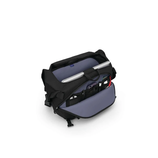 Ταχυδρομικός Σάκος Osprey Metron Messenger 18Lt Black Anchor Blue