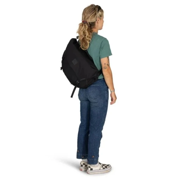 Ταχυδρομικός Σάκος Osprey Metron Messenger 18Lt Black Anchor Blue