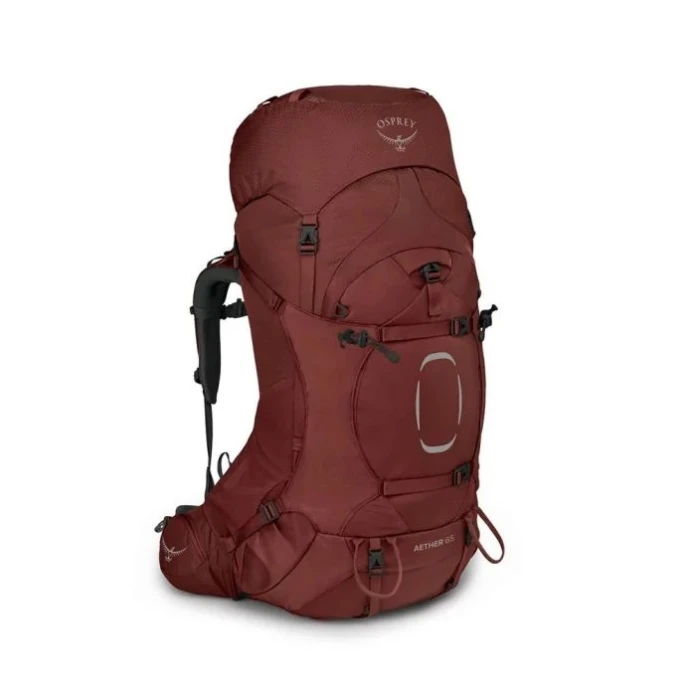 Σακίδιο Πλάτης Outdoor Osprey Aether 65 L/XL Acorn Red ΣΑΚΙΔΙΑ ΠΛΑΤΗΣ