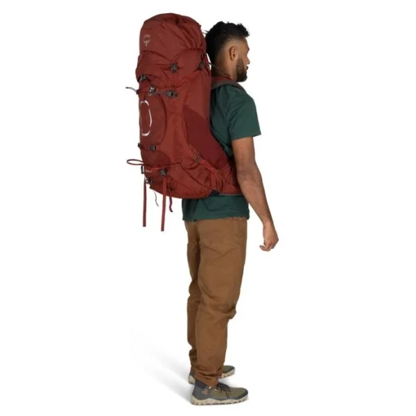 Σακίδιο Πλάτης Outdoor Osprey Aether 65 L/XL Acorn Red ΣΑΚΙΔΙΑ ΠΛΑΤΗΣ