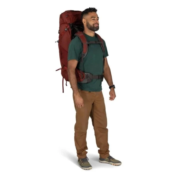Σακίδιο Πλάτης Outdoor Osprey Aether 65 L/XL Acorn Red ΣΑΚΙΔΙΑ ΠΛΑΤΗΣ