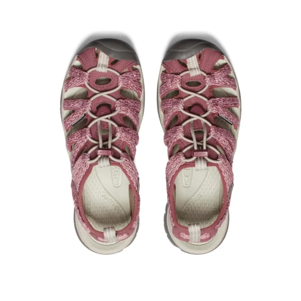 Keen Women's Whisper Γυναικεία Σανδάλια Rose Brown/Peach Parfait ΣΑΝΔΑΛΙΑ