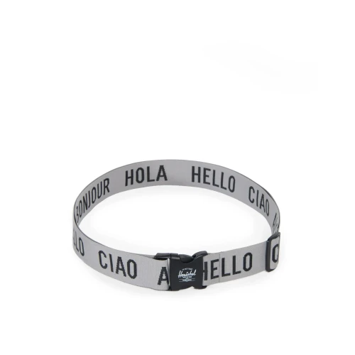 Ιμάντας Βαλιτσών Herschel Supply Co Luggage Belt 10538-02256 Heather Light Grey/Black