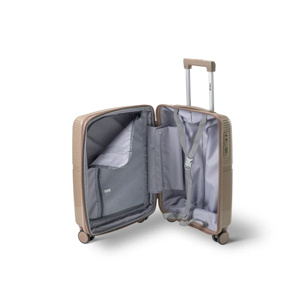 Βαλίτσα Καμπίνας Σκληρή RCM 1092-20 Beige