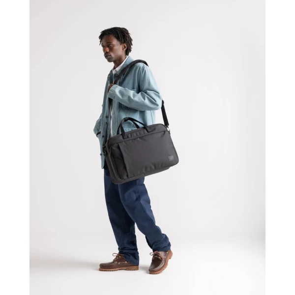 Χαρτοφύλακας Herschel Bowen Duffle Tech 11293-00001 Black ΤΣΑΝΤΕΣ & ΠΟΡΤΟΦΟΛΙΑ