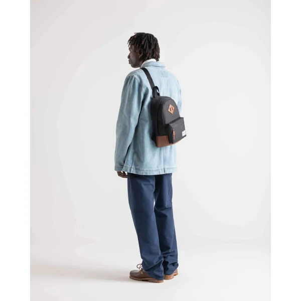 Σακίδιο Πλάτης Herschel Heritage Heritage Shoulder Bag 11388-00919 Raven Crosshatch