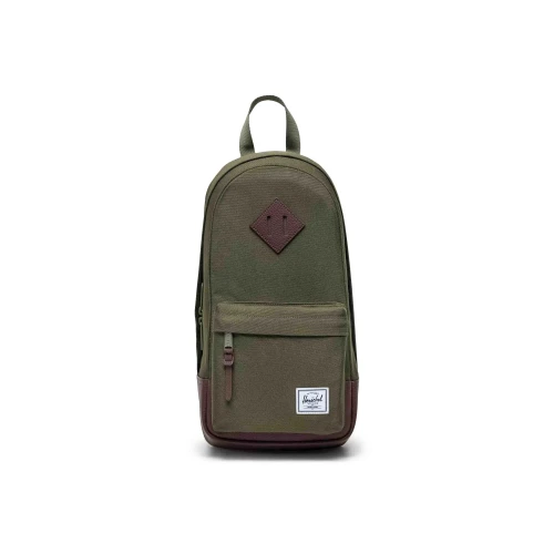 Σακίδιο Πλάτης Herschel Heritage Heritage Shoulder Bag 11388-04488 Ivy Green/Chicory Coffee
