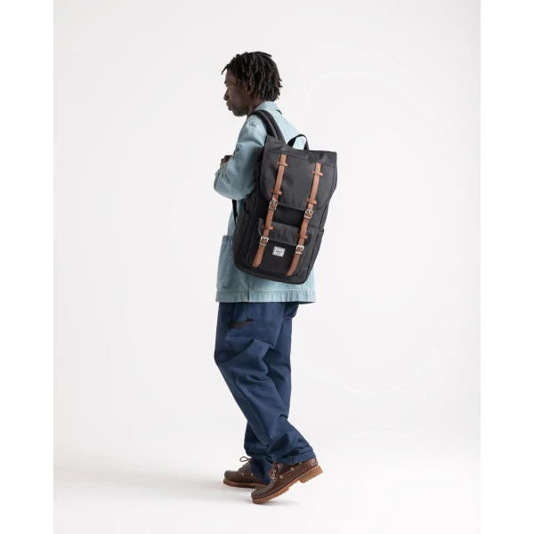 Herschel Little America Mid Volume Σακίδιο Πλάτης 11391-07128 Morning Dove/Dark Shadow