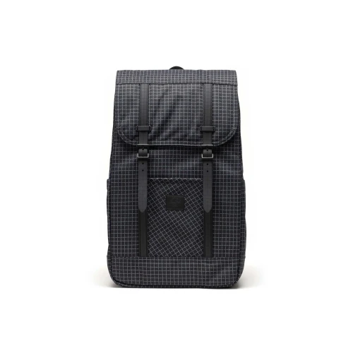 Σακίδιο Πλάτης Herschel Retreat Backpack 11397-06813 Grid Black