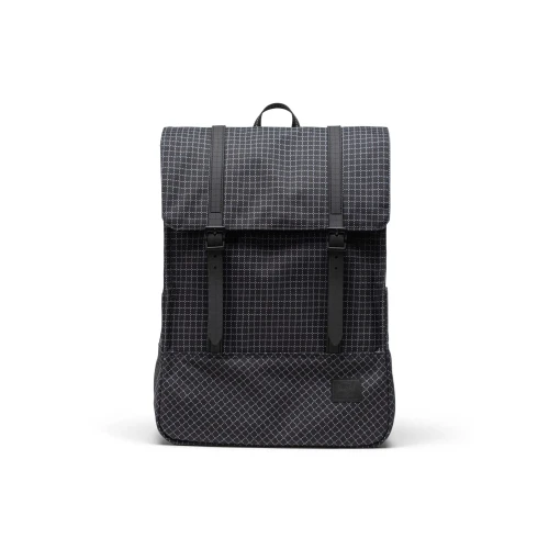 Σακίδιο Πλάτης Herschel Survey Backpack 11404-06813 Grid - Black