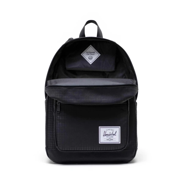 Σακίδιο Πλάτης Herschel Pop Quiz Backpack 11405-06013 Houndstooth Emboss/Black ΣΑΚΙΔΙΑ ΠΛΑΤΗΣ