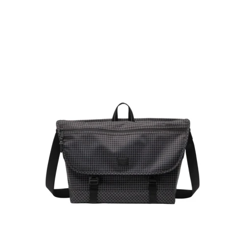 Χαρτοφύλακας Herschel Cove Messenger 11529-06813 Grid Black