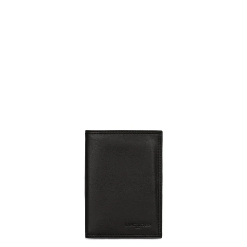 Πορτοφόλι Δερμάτινο Όρθιο Lancaster Soft Vintage Homme Large 120-13 Noir