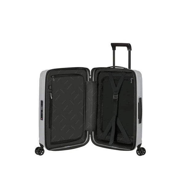 Βαλίτσα Καμπίνας Σκληρή Επεκτεινόμενη Samsonite Nuon Spinner |55x40x20/23cm| Matt Silver Βαλίτσα Καμπίνας Σκληρή Επεκτεινόμενη Samsonite Nuon Spinner |55x40x20/23cm| Matt Silver