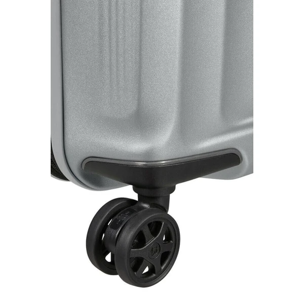 Βαλίτσα Καμπίνας Σκληρή Επεκτεινόμενη Samsonite Nuon Spinner |55x40x20/23cm| Matt Silver Βαλίτσα Καμπίνας Σκληρή Επεκτεινόμενη Samsonite Nuon Spinner |55x40x20/23cm| Matt Silver