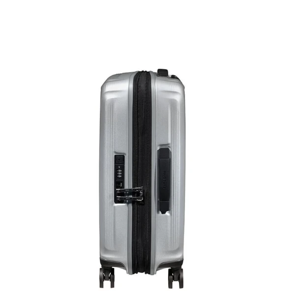 Βαλίτσα Καμπίνας Σκληρή Επεκτεινόμενη Samsonite Nuon Spinner |55x40x20/23cm| Matt Silver Βαλίτσα Καμπίνας Σκληρή Επεκτεινόμενη Samsonite Nuon Spinner |55x40x20/23cm| Matt Silver